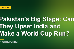Pakistan's Big Stage: Can They Upset India and Make a World Cup Run?