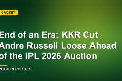 End of an Era: KKR Cut Andre Russell Loose Ahead of the IPL 2026 Auction